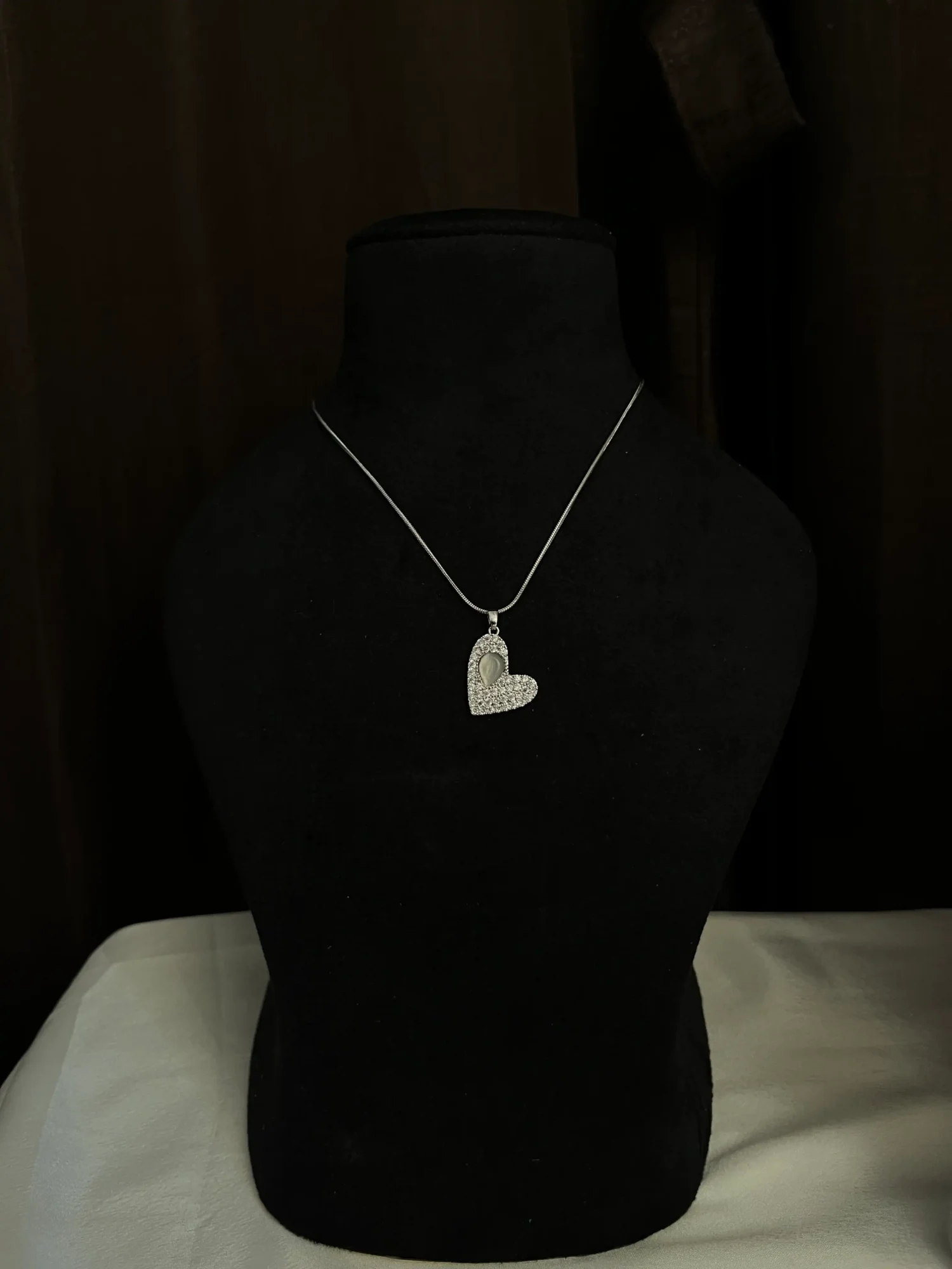 Silver Heart Necklace