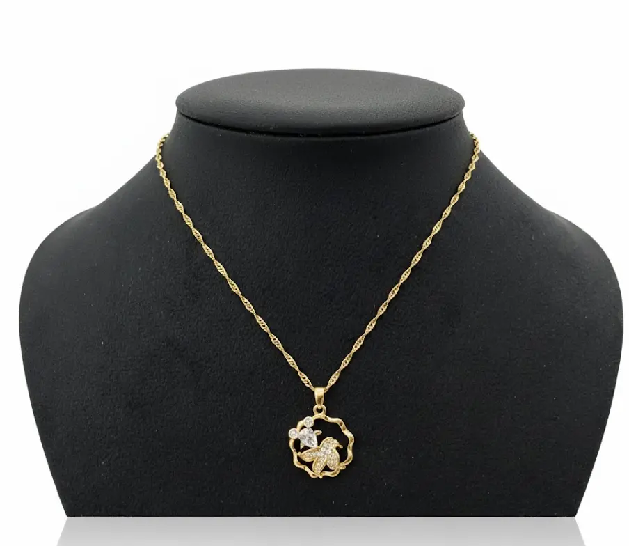 Golden Blossom Necklace