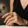 Golden Flower Ring