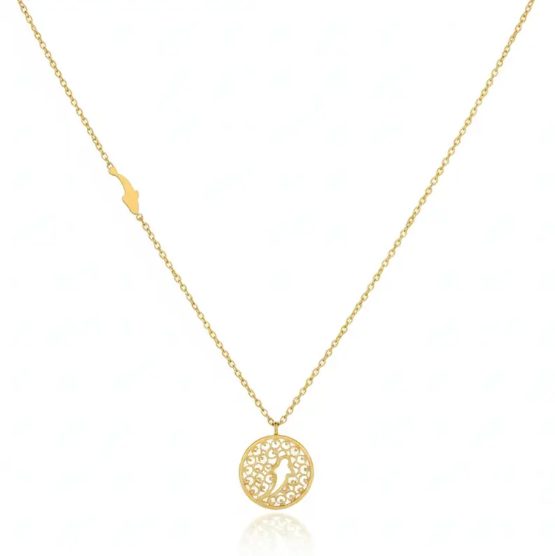 Minimal Fish Necklace