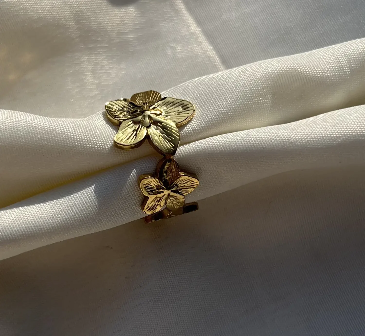 Statement Petal Ring