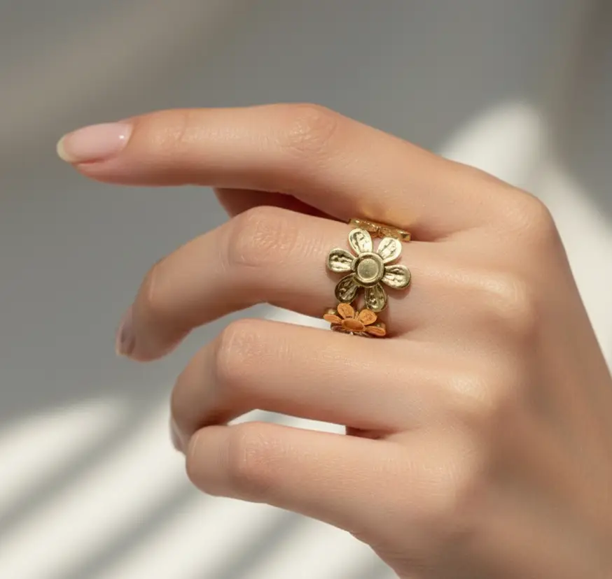 SunBloom Anti-Tarnish Ring