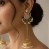 Long Kundan Jhumka