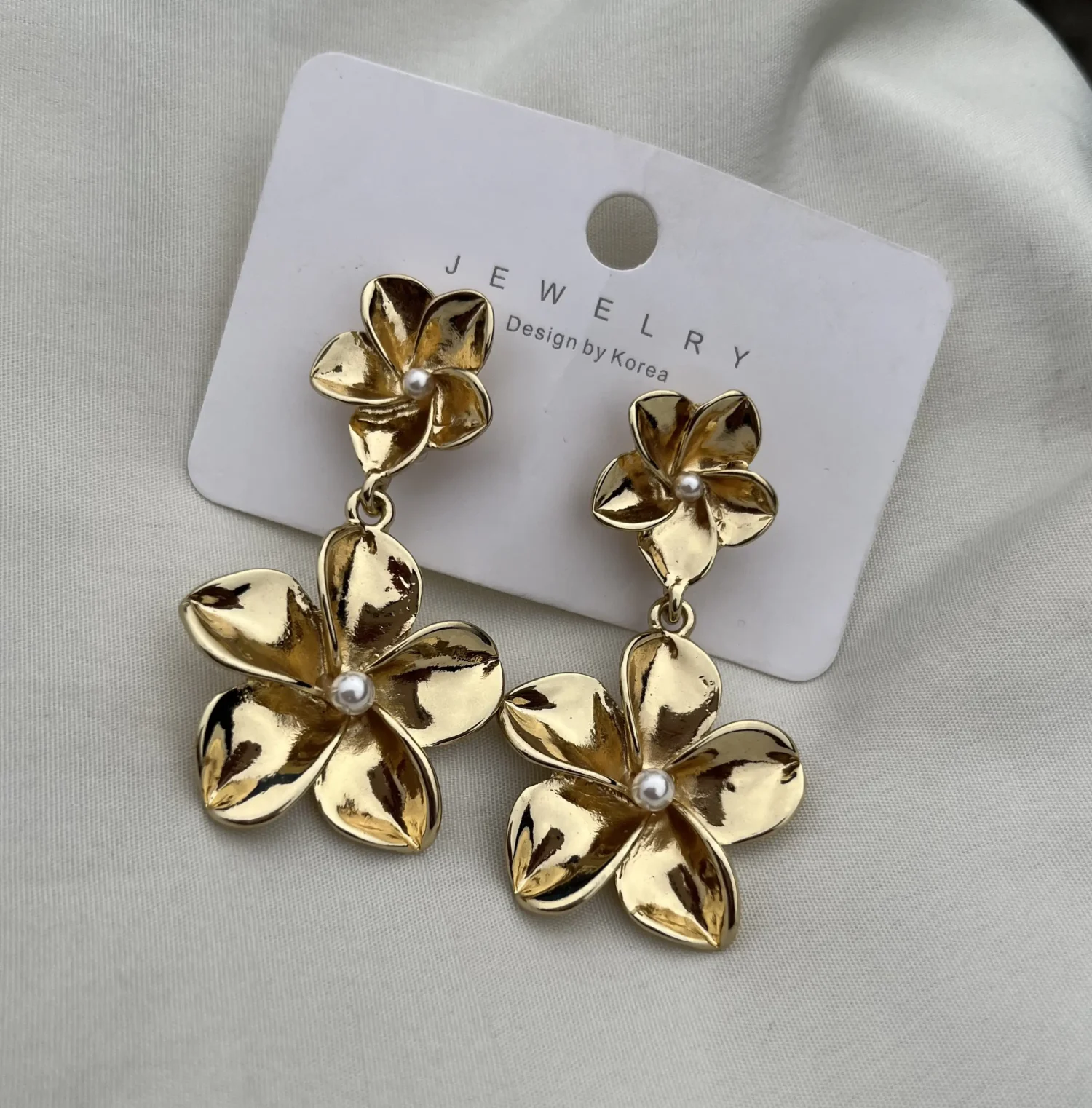Statement Flower Earrings
